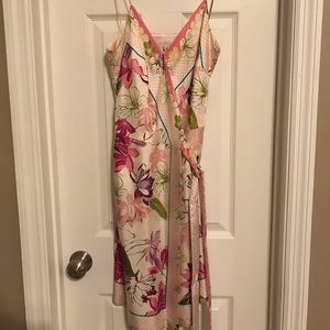 Nicole Miller - silk wrap dress